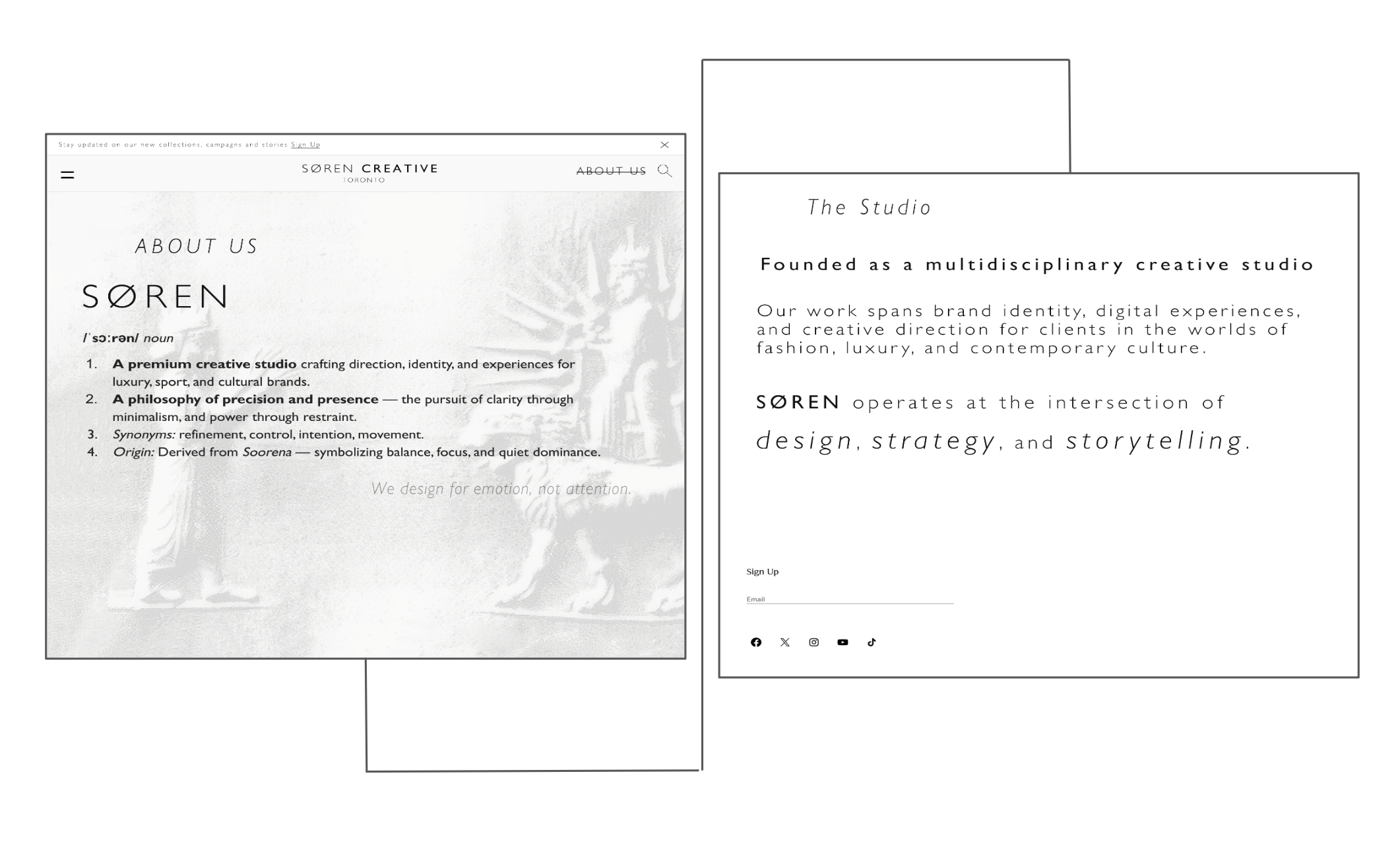 Soren-Website